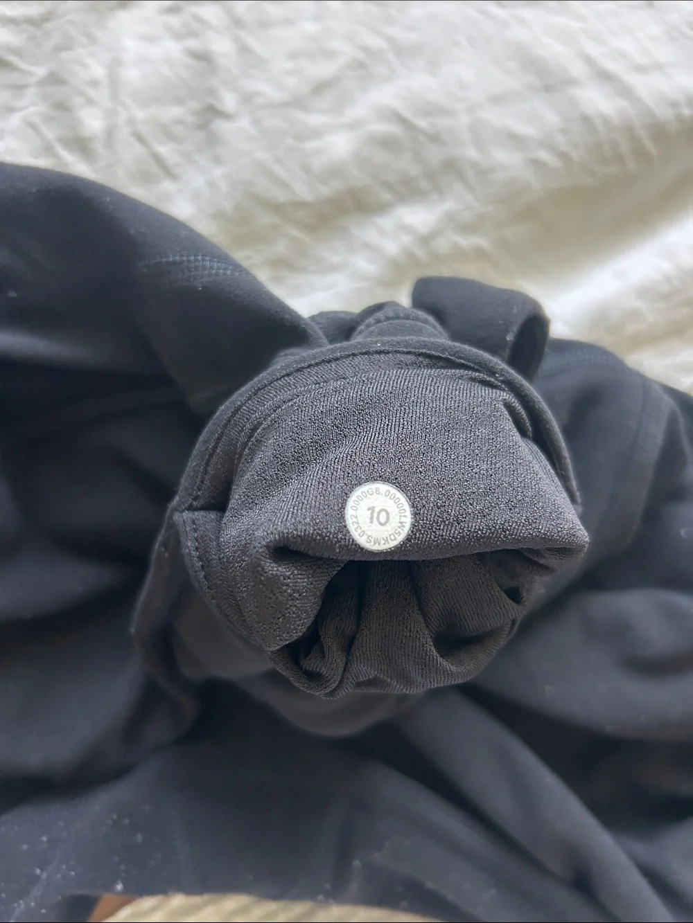 Lululemon black high waist flared leggings
